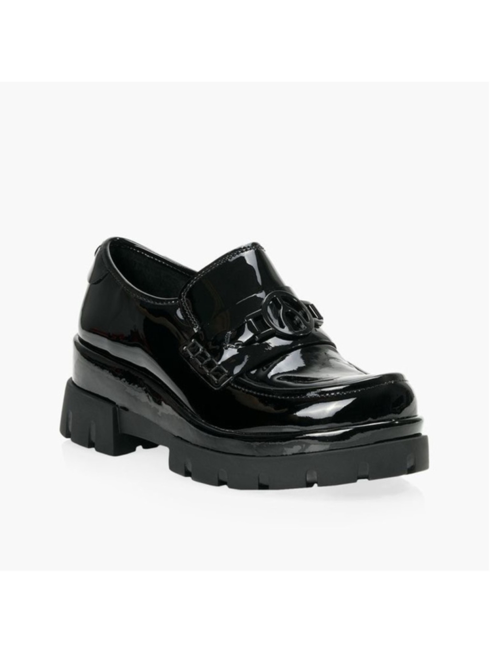 Wishbone Frankie loafer chunky tread sole patent leather 90's y2k sz 6